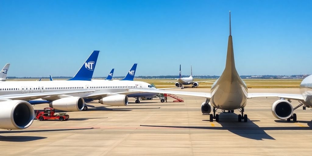 Airplanes grounded, UAE airport, Middle East airspace closed.