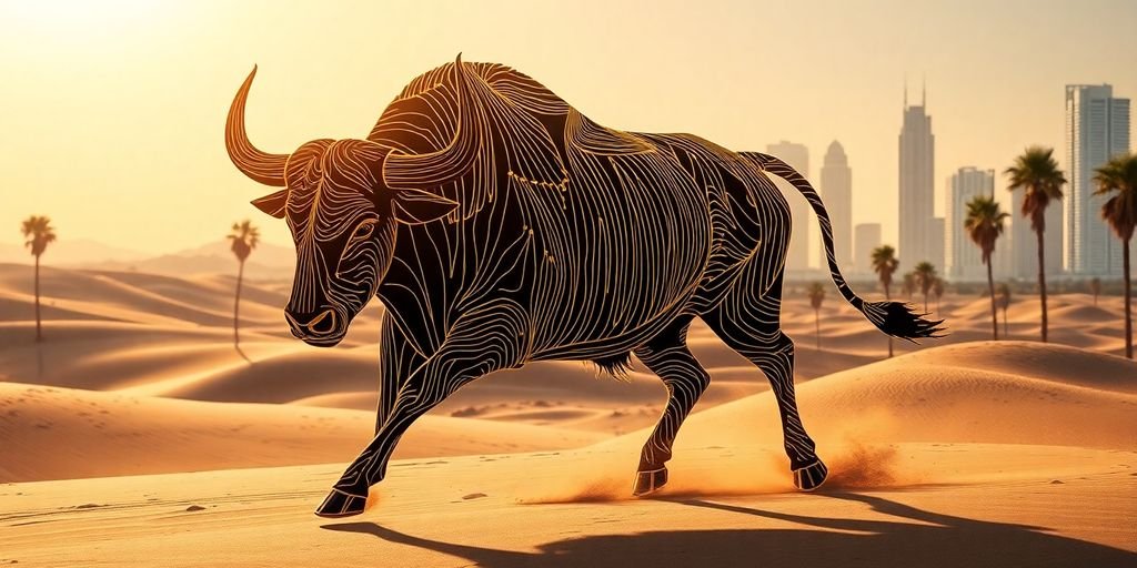 Stock market recovery in UAE and Saudi Arabia.