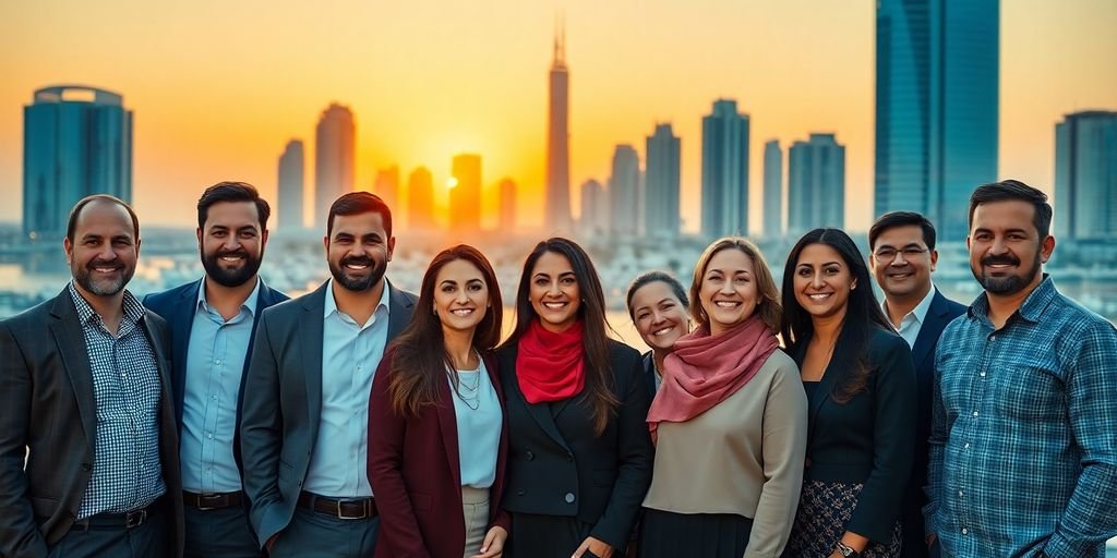 UAE cityscape, resilient business growth.